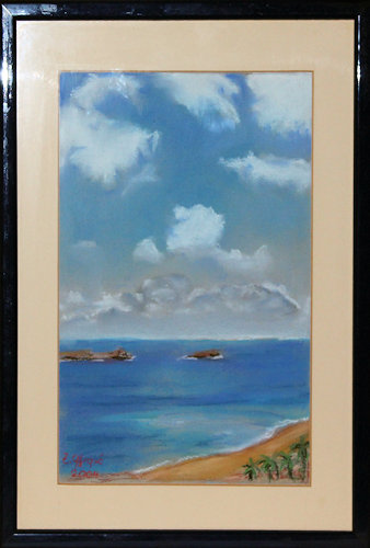 Seaside, pastel