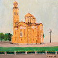 Church of Christ the Savior, Banja Luka, oil on canvas