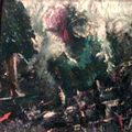 Drveće, tempera