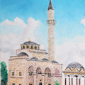 Ferhadija, oil on canvas