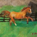 Horse, oil on canvas