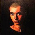 Sinead O'Connor, oil on canvas