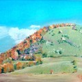 Strazbenica hill, pastel