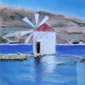 Windmill 2, pastel