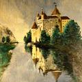 Castle, oil on canvas